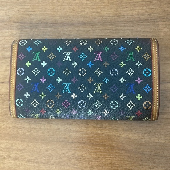 Louis Vuitton Takashi Murakami Long Wallet with Box - Picture 4 of 12